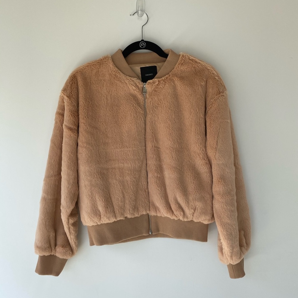 FOREVER 21 FUZZY JACKET